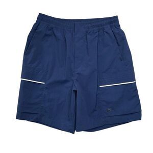 Nike Sportswear Shorts Men's Size Large Blue Essentials Woven Utility Athletic